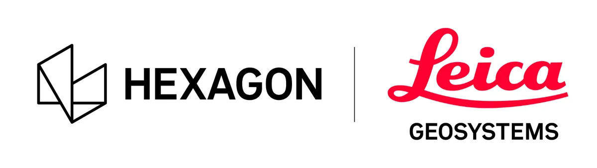 Logoene til Hexagon og Leica Geosystems